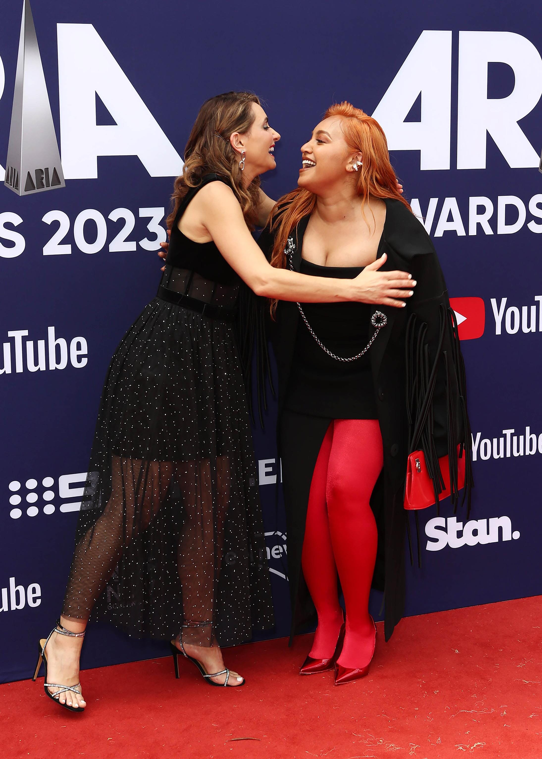 PICTURED: PIA MIRANDA & JESSICA MAUBOY