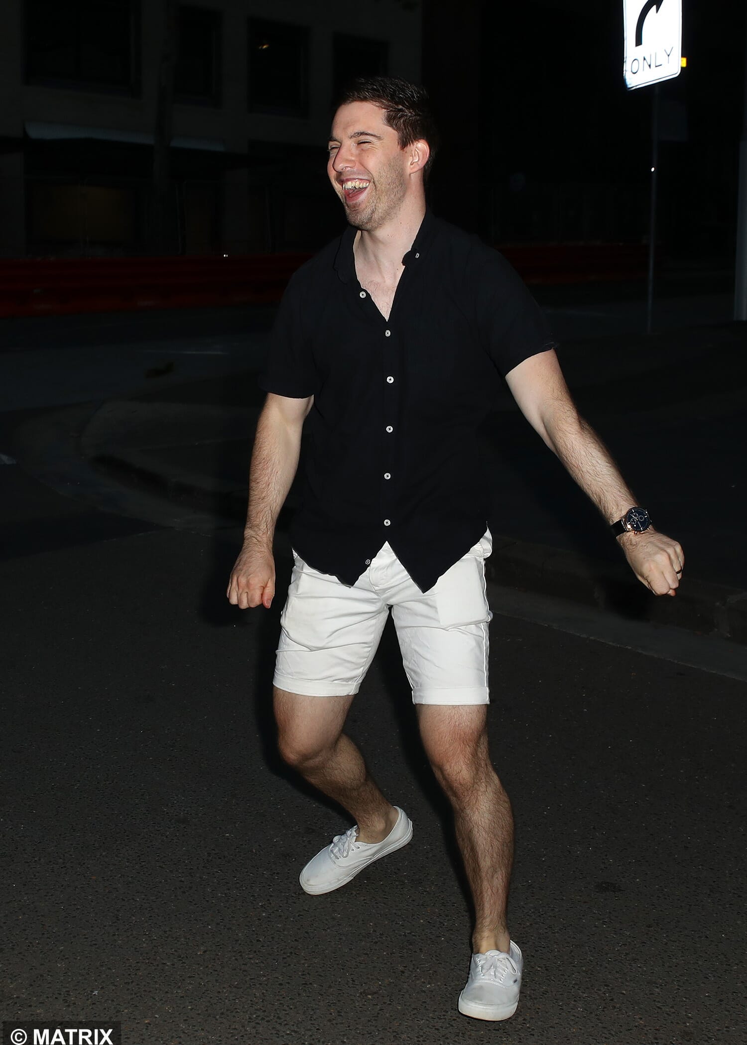 Since filming, he's found heaps of confidence