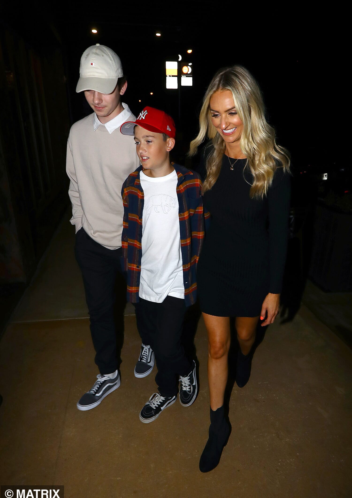 Her boys joined the gang