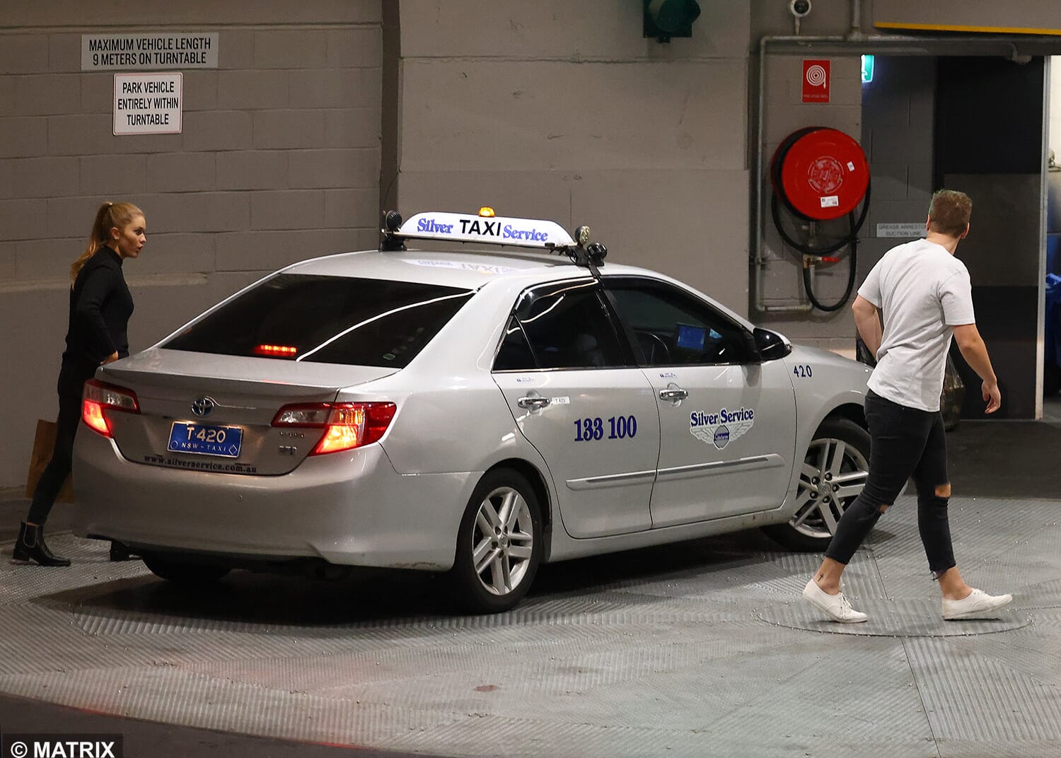 We snapped the couple sneaking into the casts' building on October 28