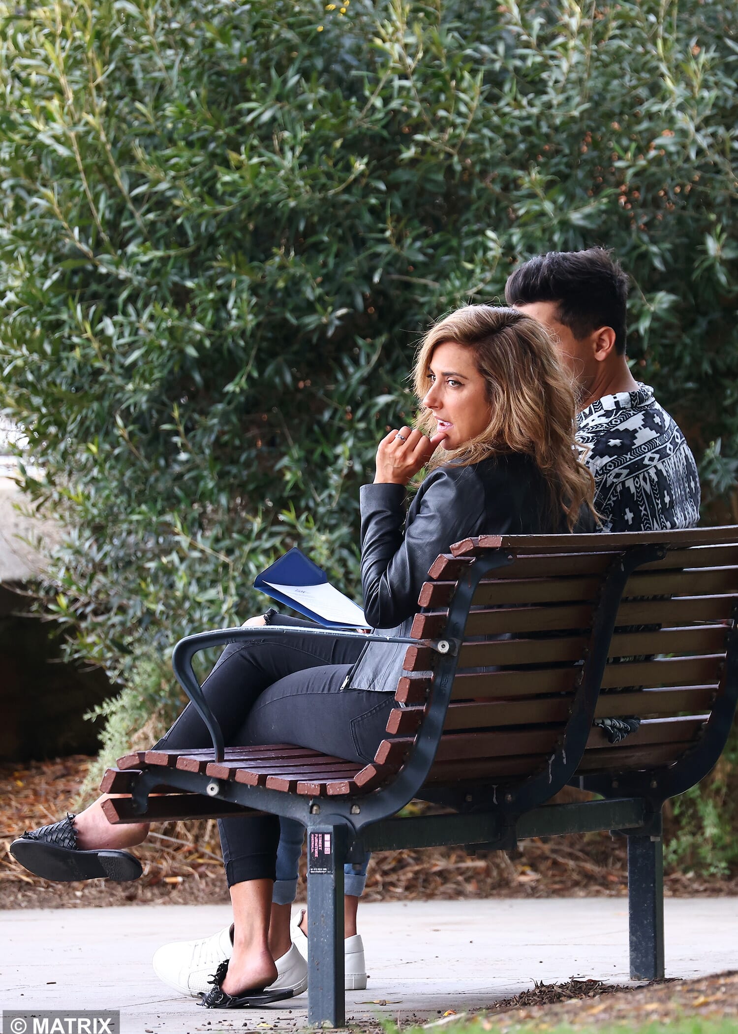 This was Kerry and Johnny writing their 'confession letters' which aired on Tuesday night