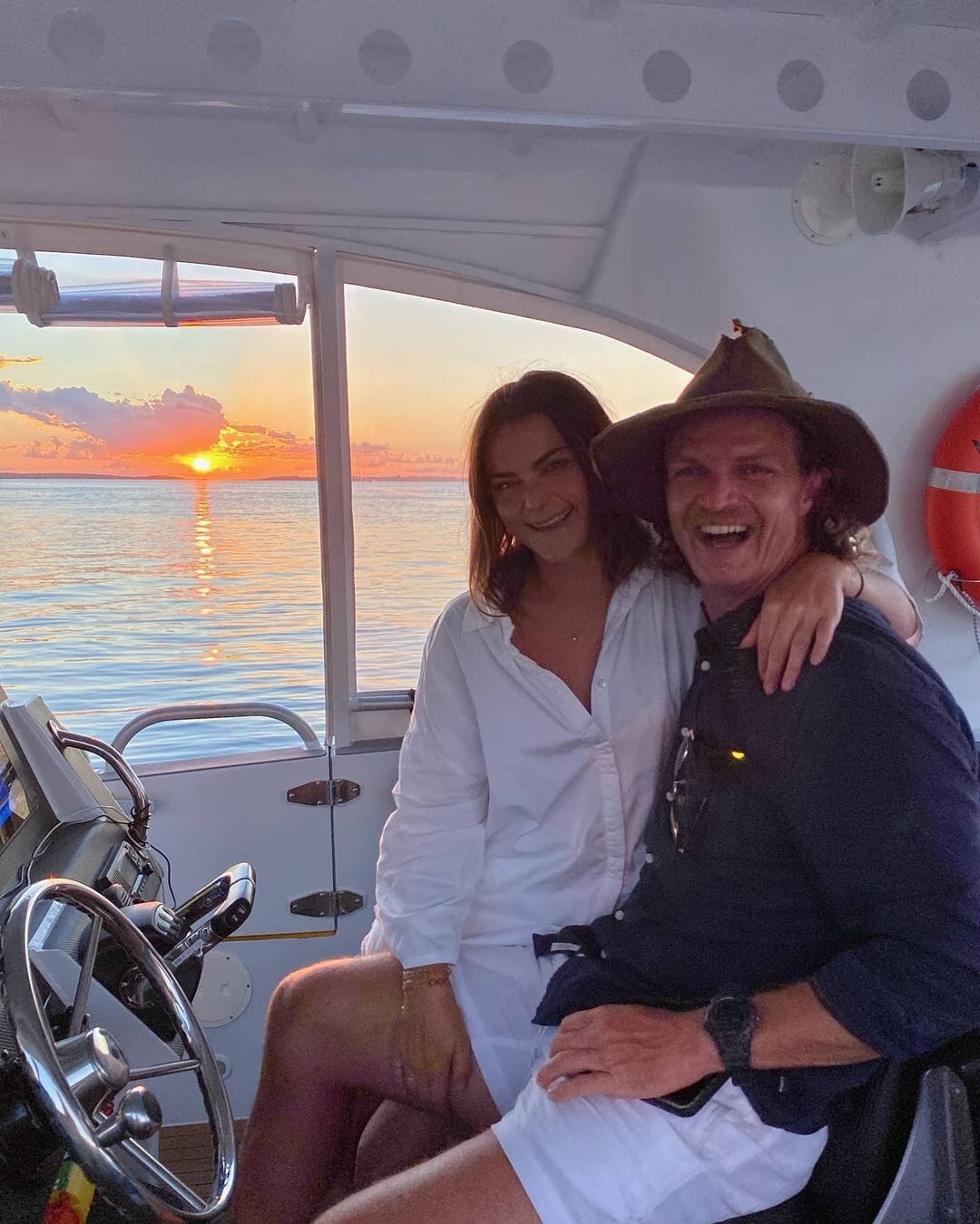 Nick Cummins went Instagram official with girlfriend Alex George on Tuesday