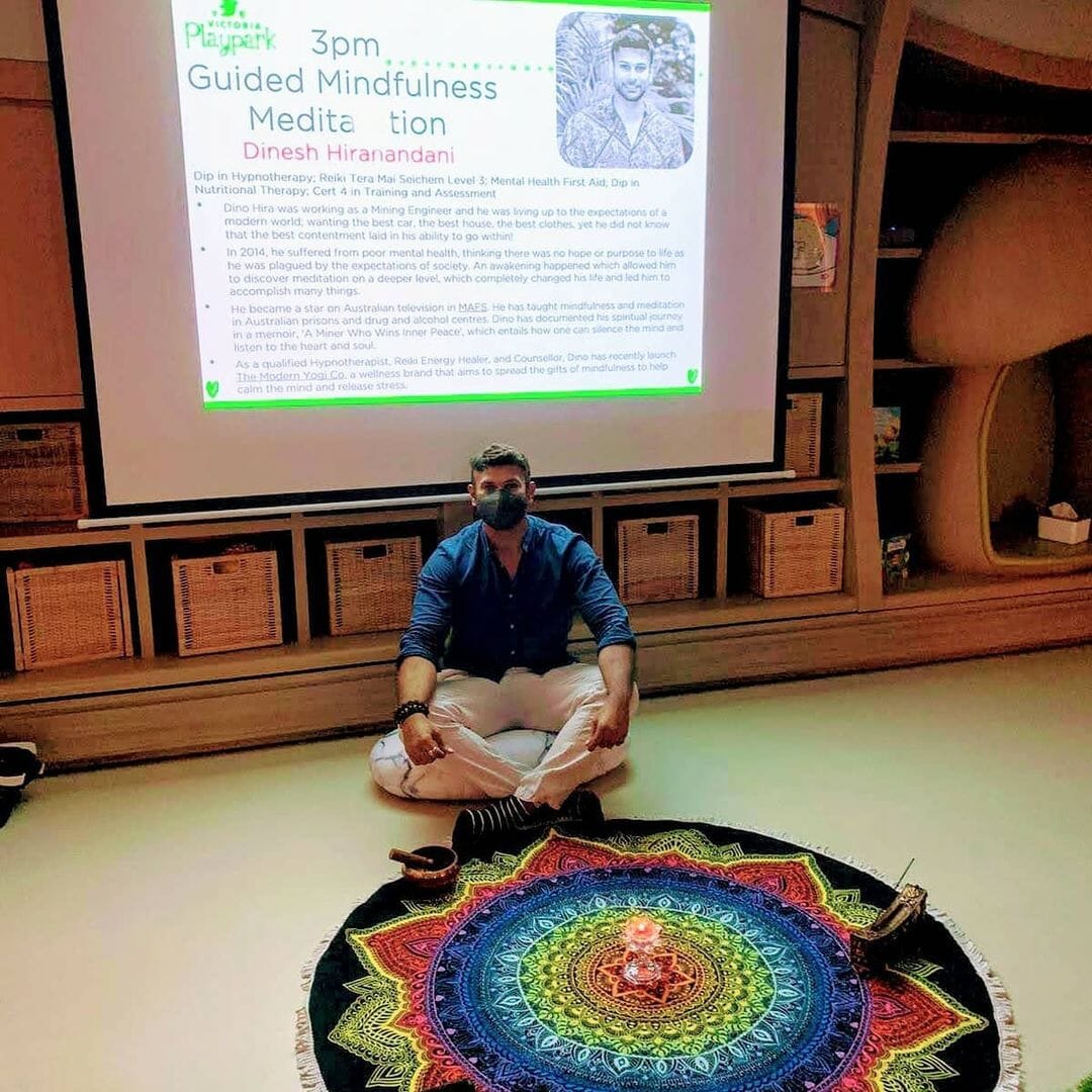And is a leading meditation guru over there
