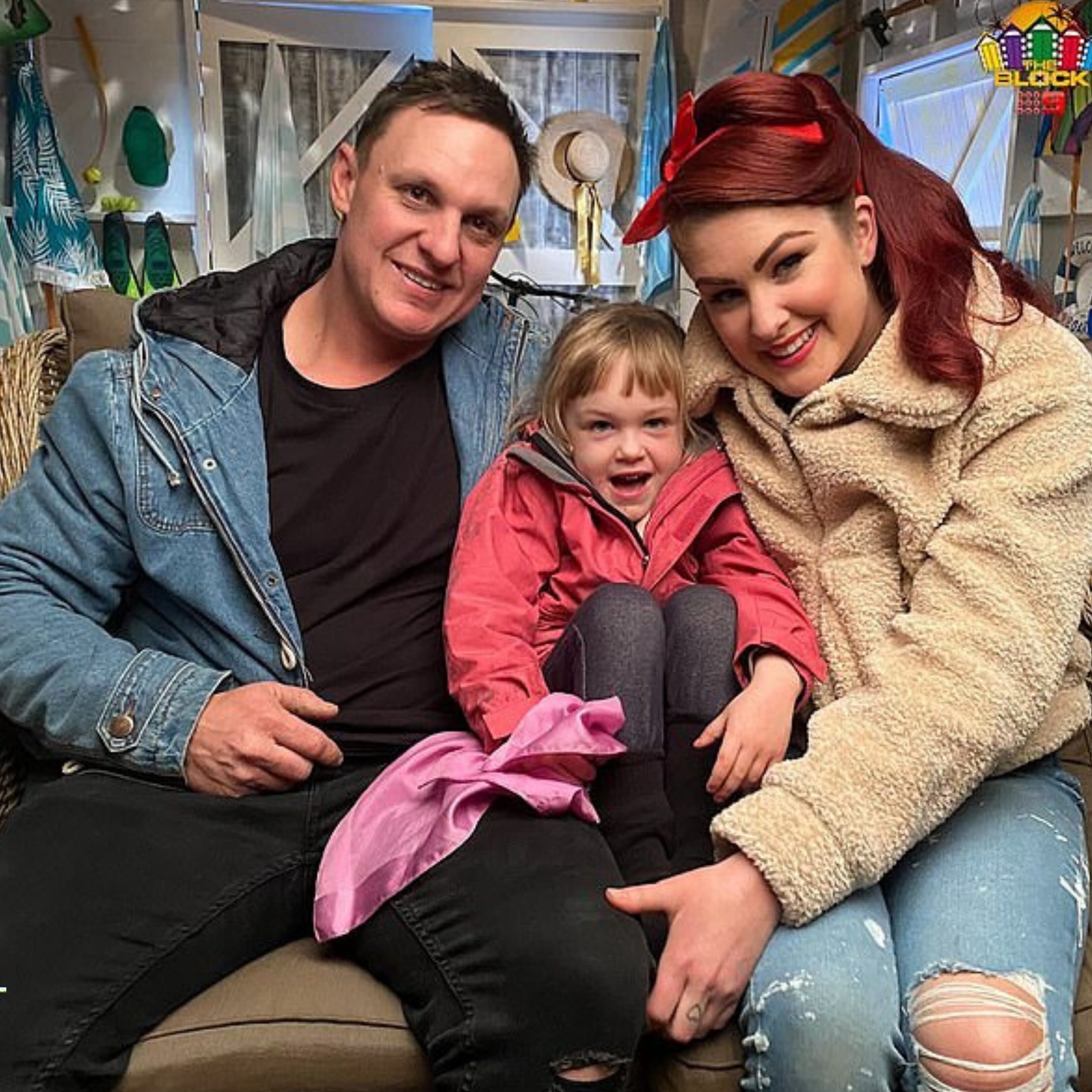 The Block winners told us that the hardest part was being a part from their four-year-old daughter, Frankie.