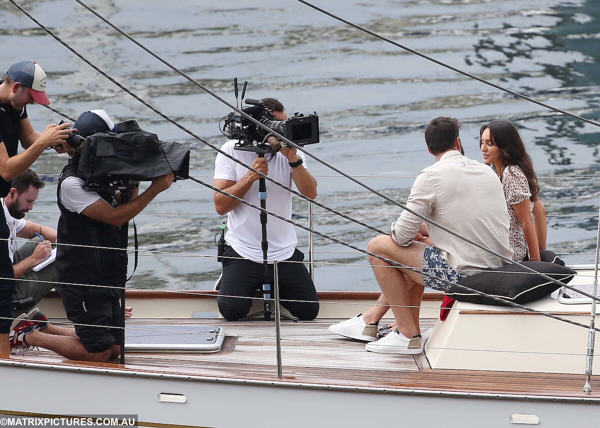 So many crew, so many cameras