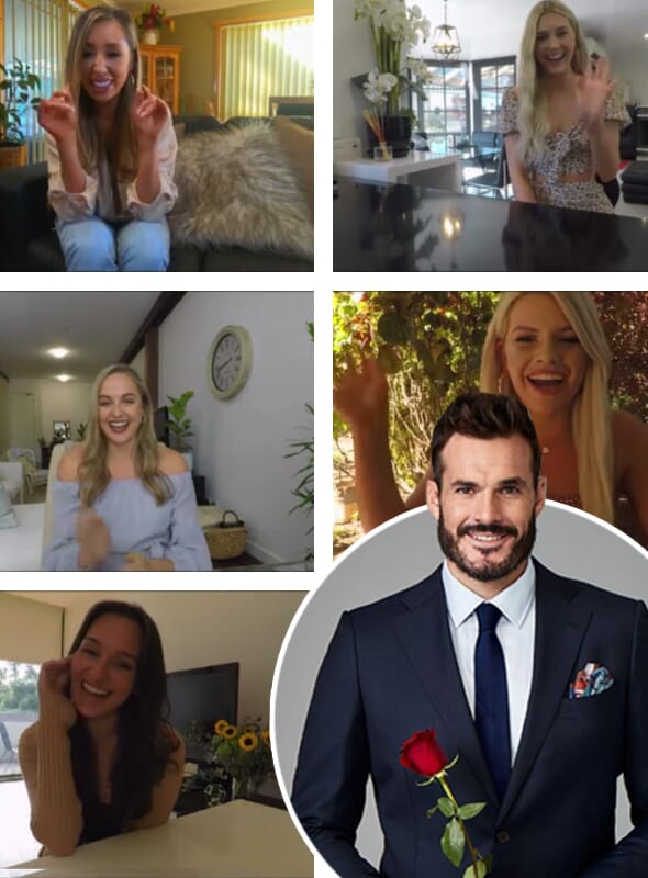 The Bachelor top 4 finalists 'leaked' during group Zoom chat with Locky