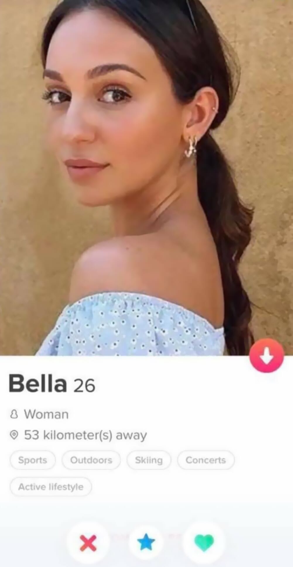 And this Tinder profile doing the rounds is fake