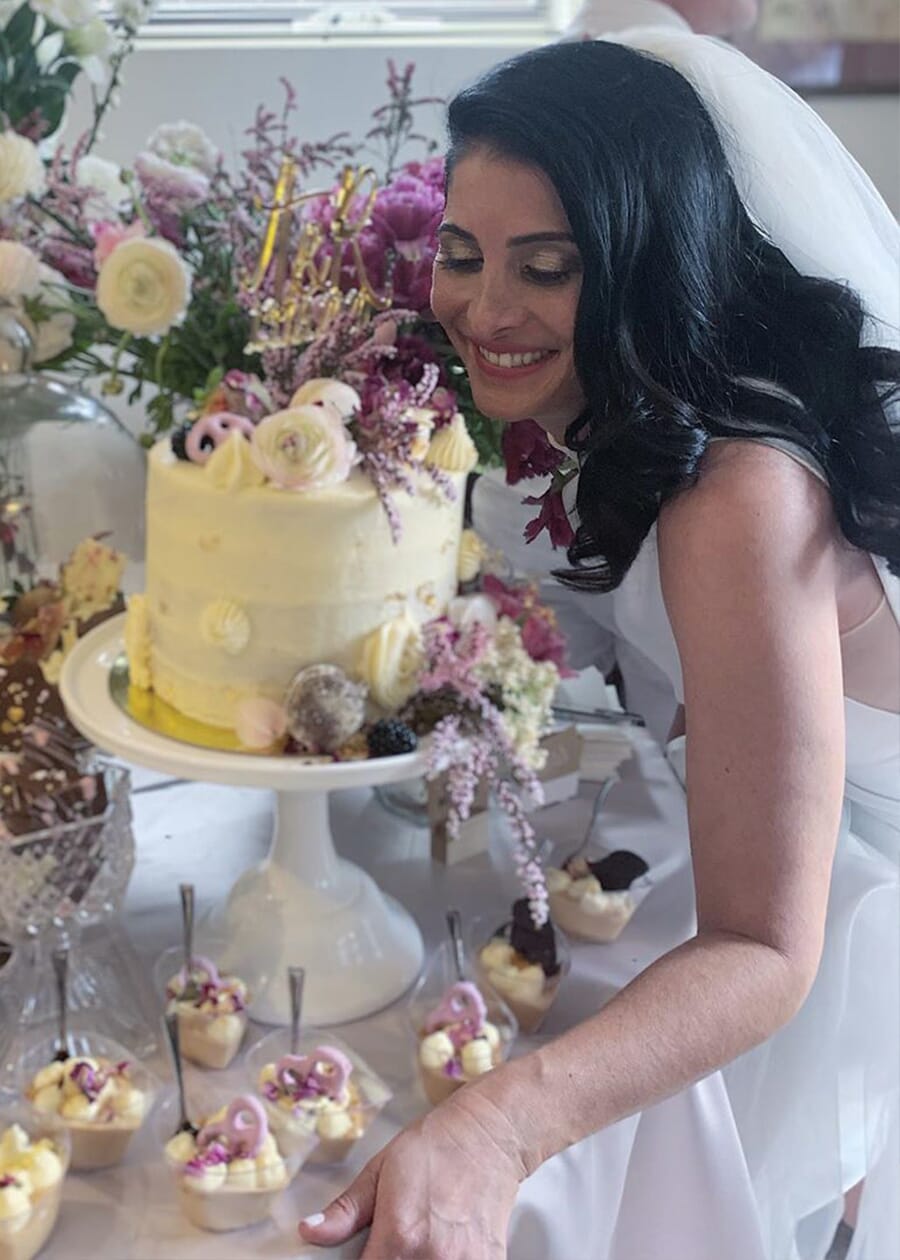 Anita got married in Sydney on Sunday and has a couple of kids