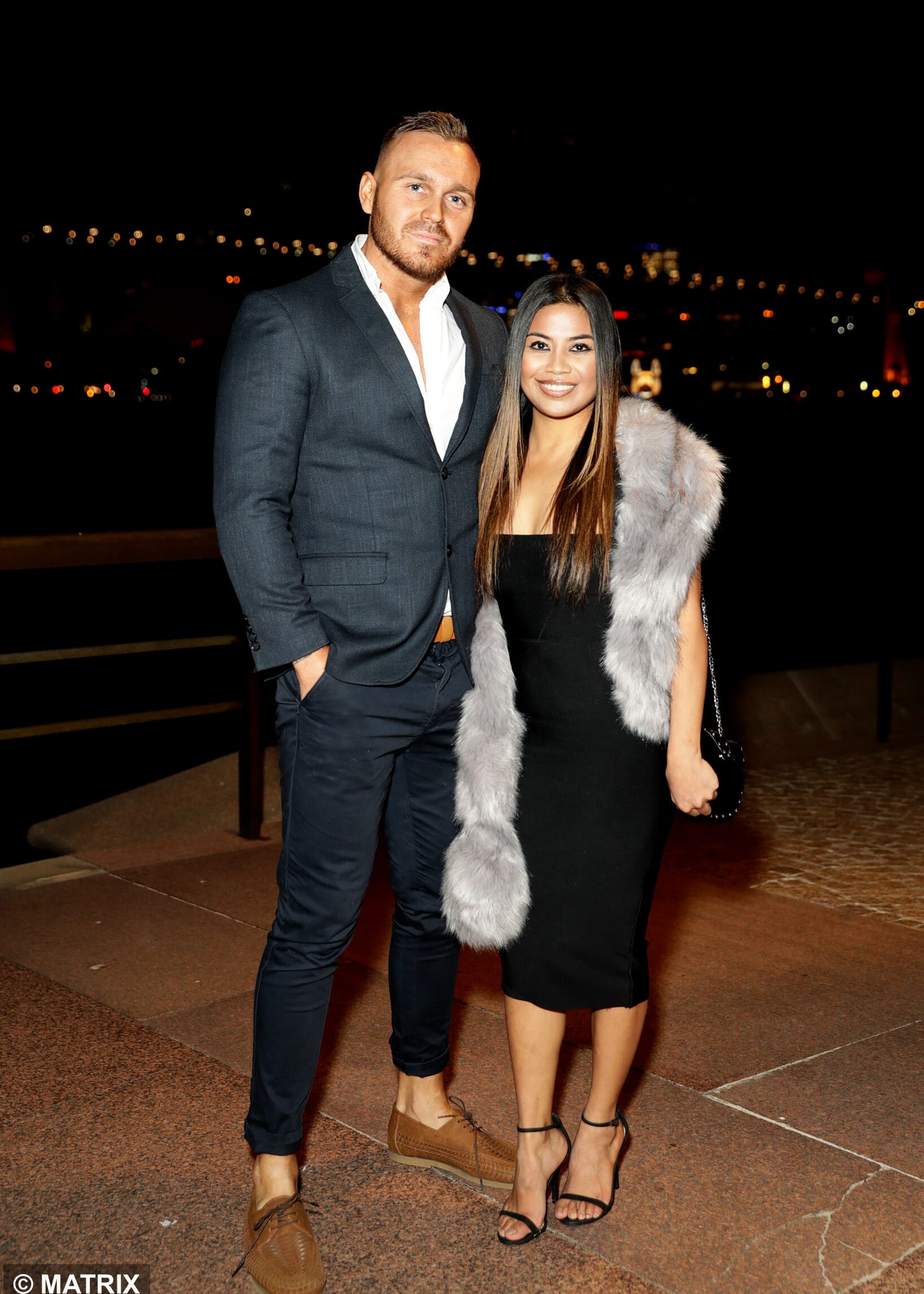 Still going strong Eden Dally and Cyrell Paule stepped out for the evenings premiere