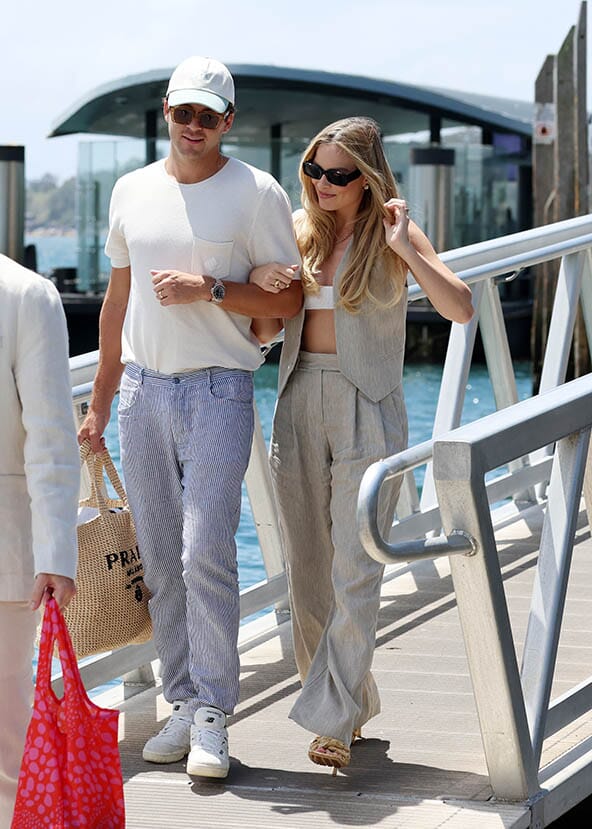 Pictured: Margot Robbie and her husband Tom Ackerley