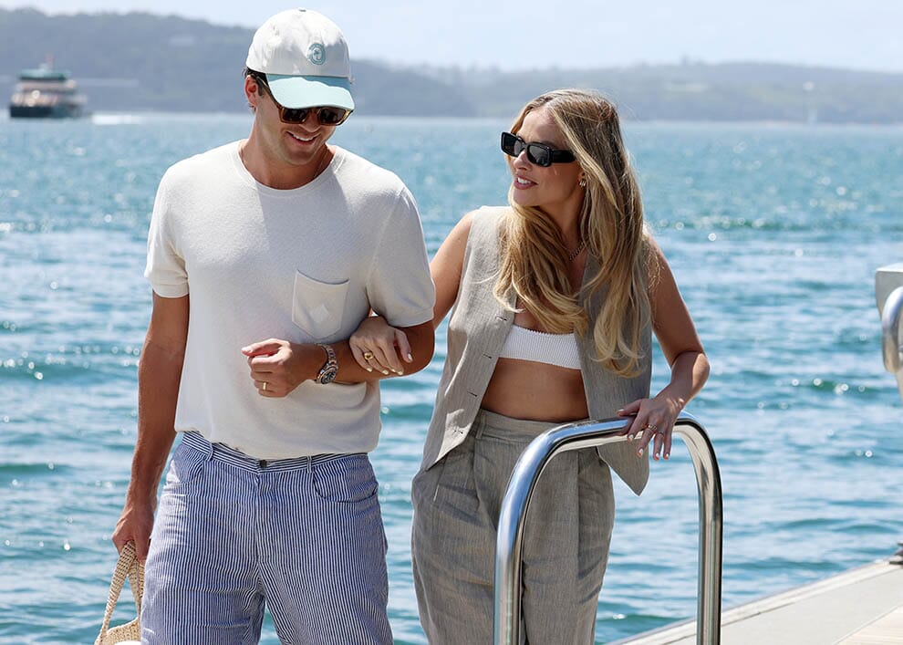 Pictured: Margot Robbie and her husband Tom Ackerley