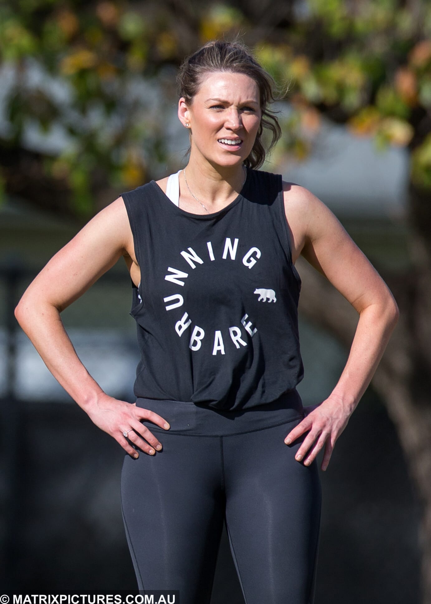 The Bachelor's Marlaina McPhillips sweats it out during PT session with ...