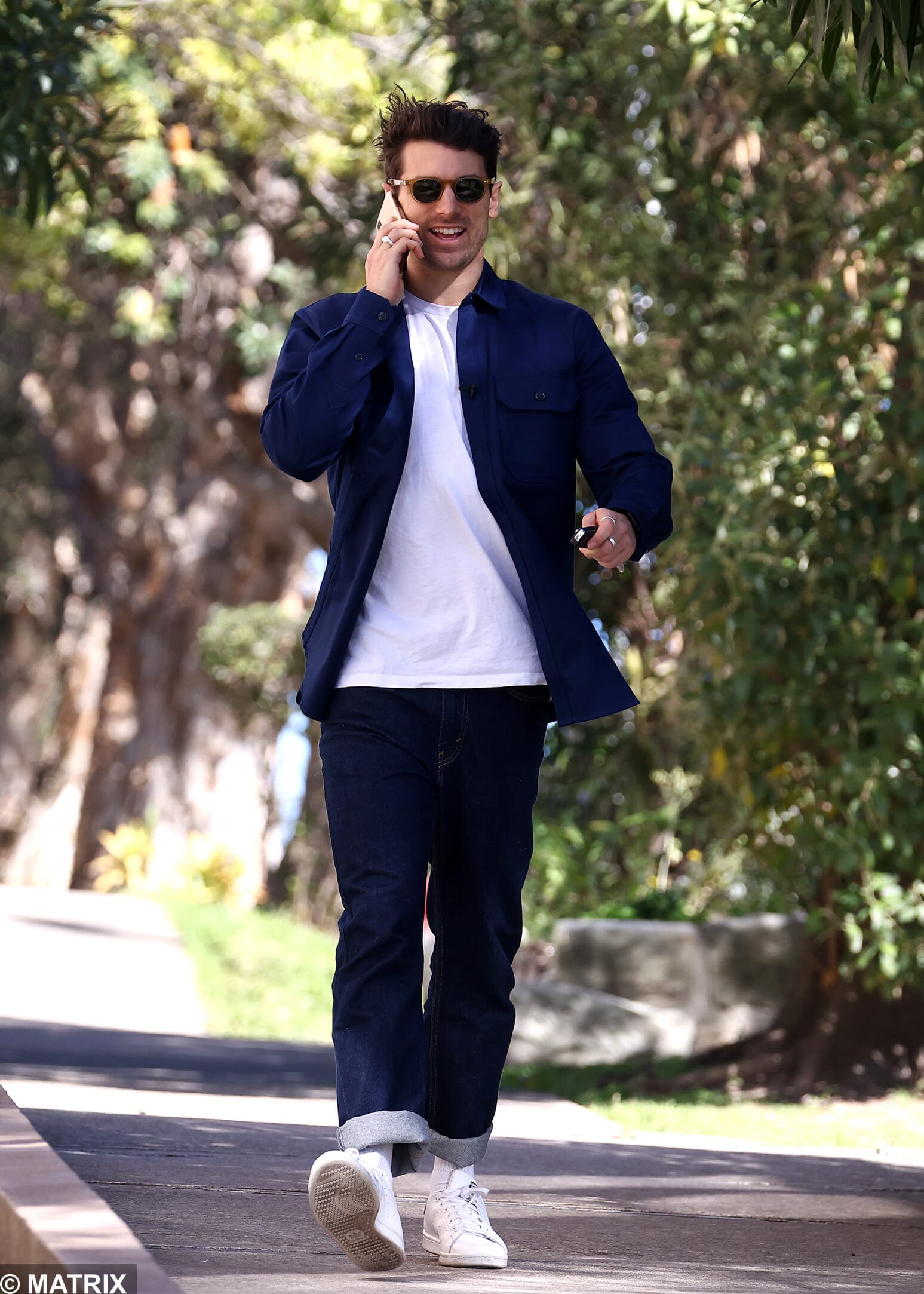We are not sure if blue is one of Matty's favourite colours