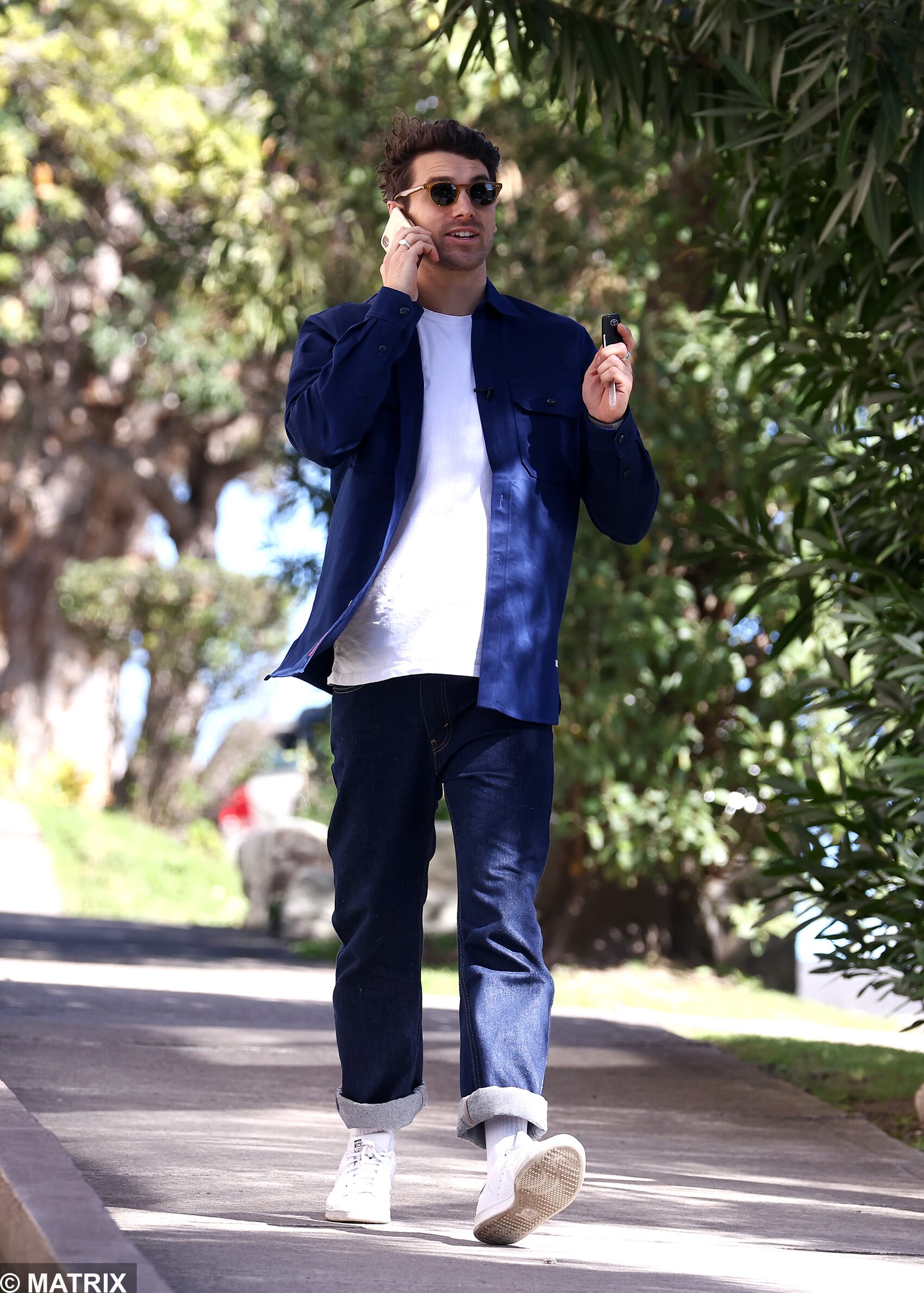 Matty was also holding his car key