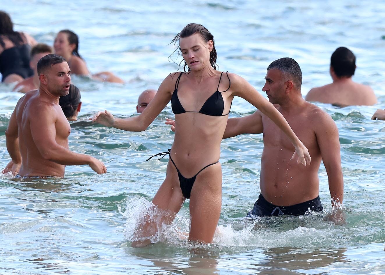 Pictured: Montana Cox at Bondi Beach