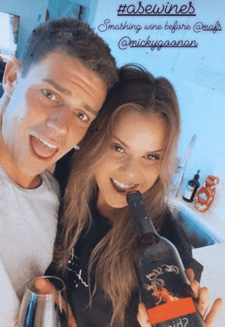 Renee was spotted kissing Michael Goonan from MAFS in February