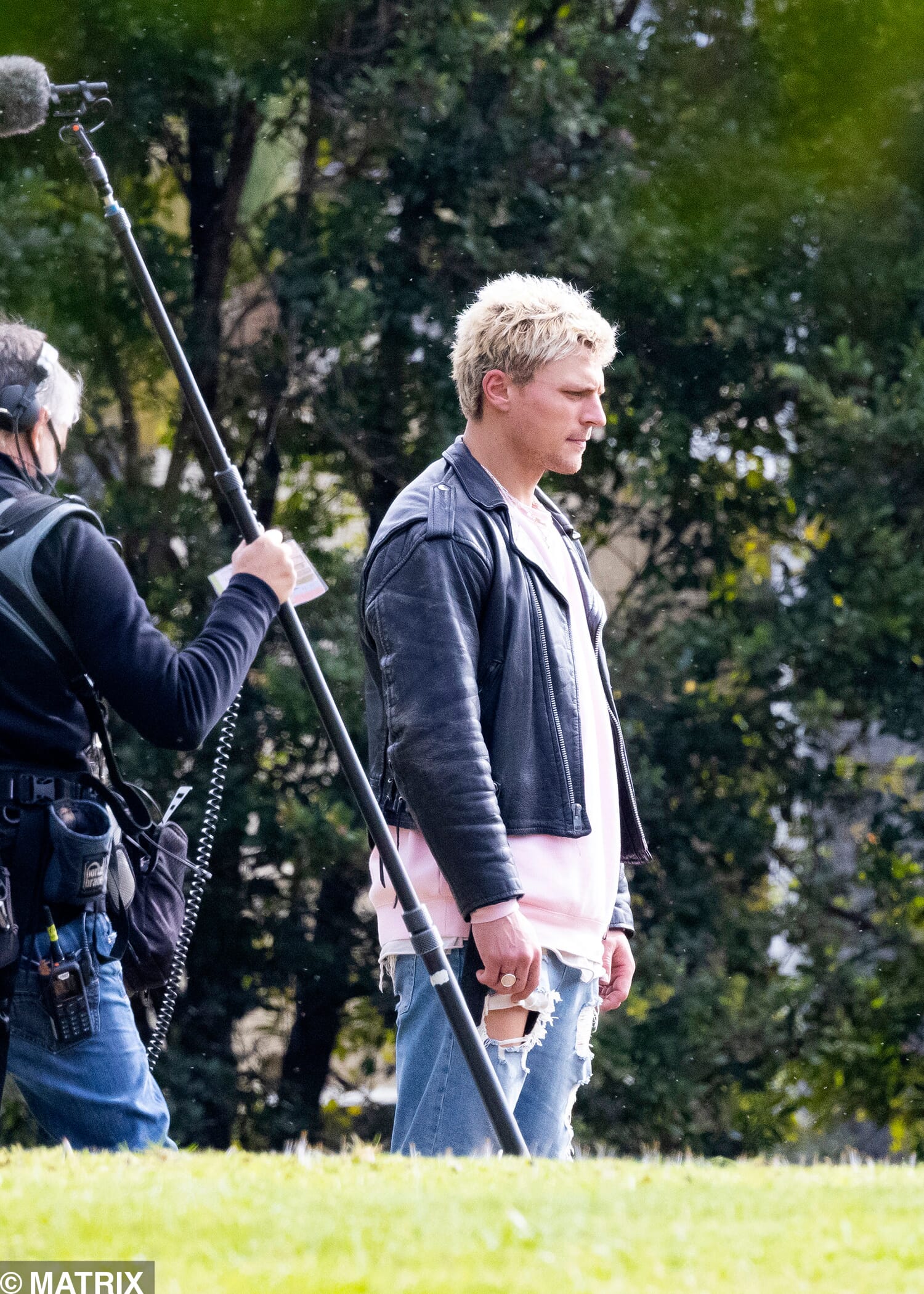 And now filming his voxxy